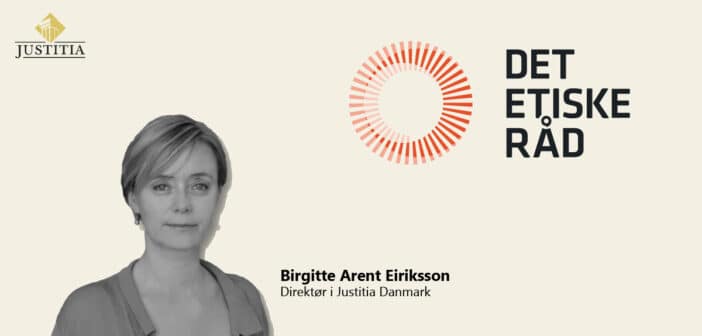 Birgitte Arent Eiriksson udpeget som medlem af Det Etiske Råd